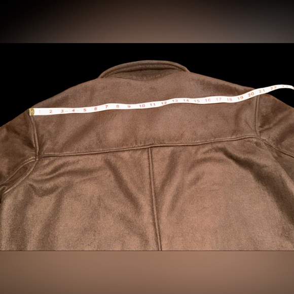 Vintage Joseph Barry By Adler brown Suede Jacket Sz L Unisex Pristine Condition - Picture 5 of 9